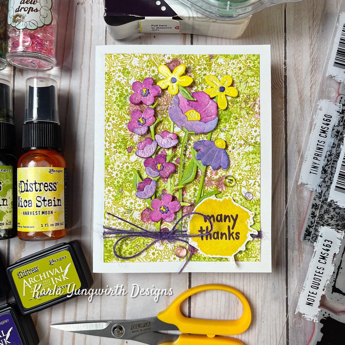 stampers_anon's tweet photo. πΌπ·πΊ Floral Thanks Card using NEW #timholtzstamps + #rangerink sprays and inks
π₯ watch for details: https://t.co/UuBJxBnB3G
βοΈ #handmade by @karla_yungwirth
#crafts #DIY #mixedmedia #onlineshopping #stampersanonymous #timholtz #csmagazine #csmscrapbooker https://t.co/rXh6lQbuGW