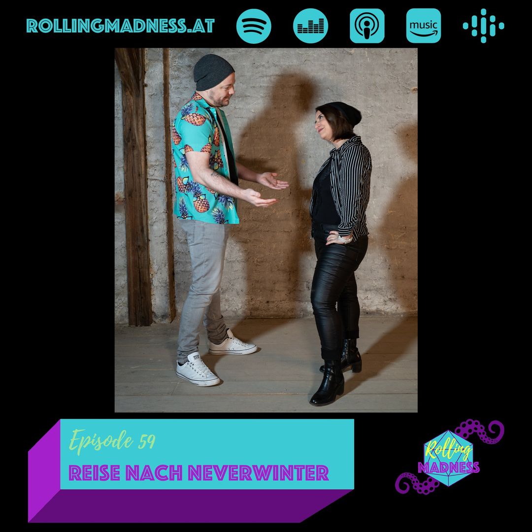 Folge 59- Reise nach Neverwinter
Nachdem unsere Abenteurer Pon/ Salgara verstört und verschreckt, versteckend in deren Kasten aufgefunden haben, besprechen sie ...
#dnd5e #dnd #ttrpg #pnpde
rollingmadness.at/podcast/folge5…
Podcast Plattformen: linktr.ee/rollingmadness