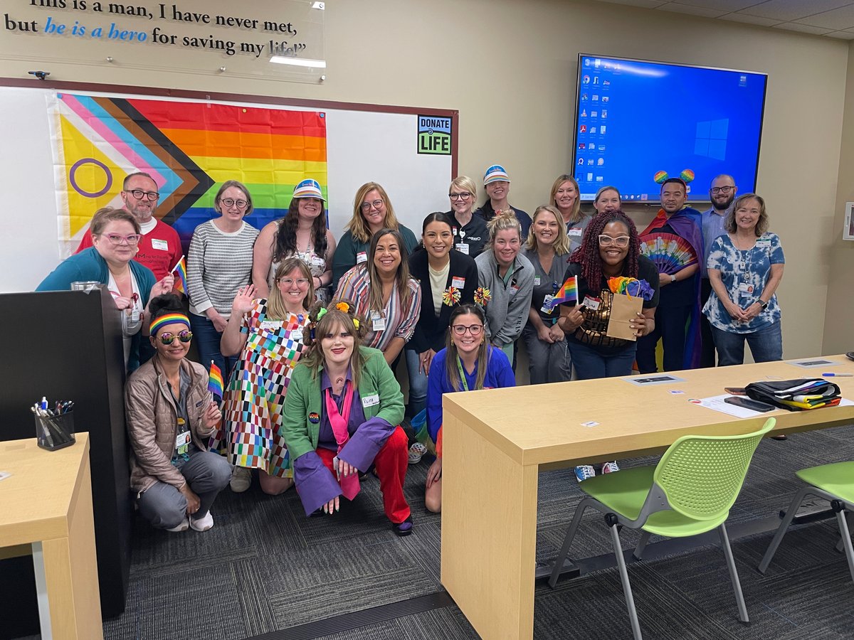 Our staff recently participated in a presentation on the history of PRIDE. As this month is winding down, we want to remind you that love is love no matter what month it is. We encourage all members of the LGBTQIA2S+ community to register as organ donors. lifeshareok.org