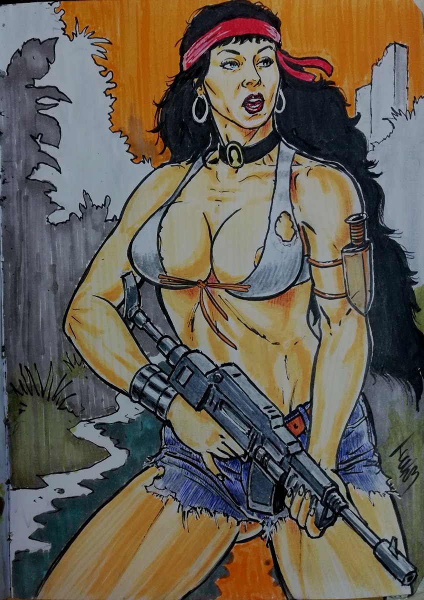 CapitanChileTEC's tweet photo. Acá el dibujo #homenaje #homage #fanart de #Barbara de #barreiro y #zanotto https://t.co/rVXpY11FGk