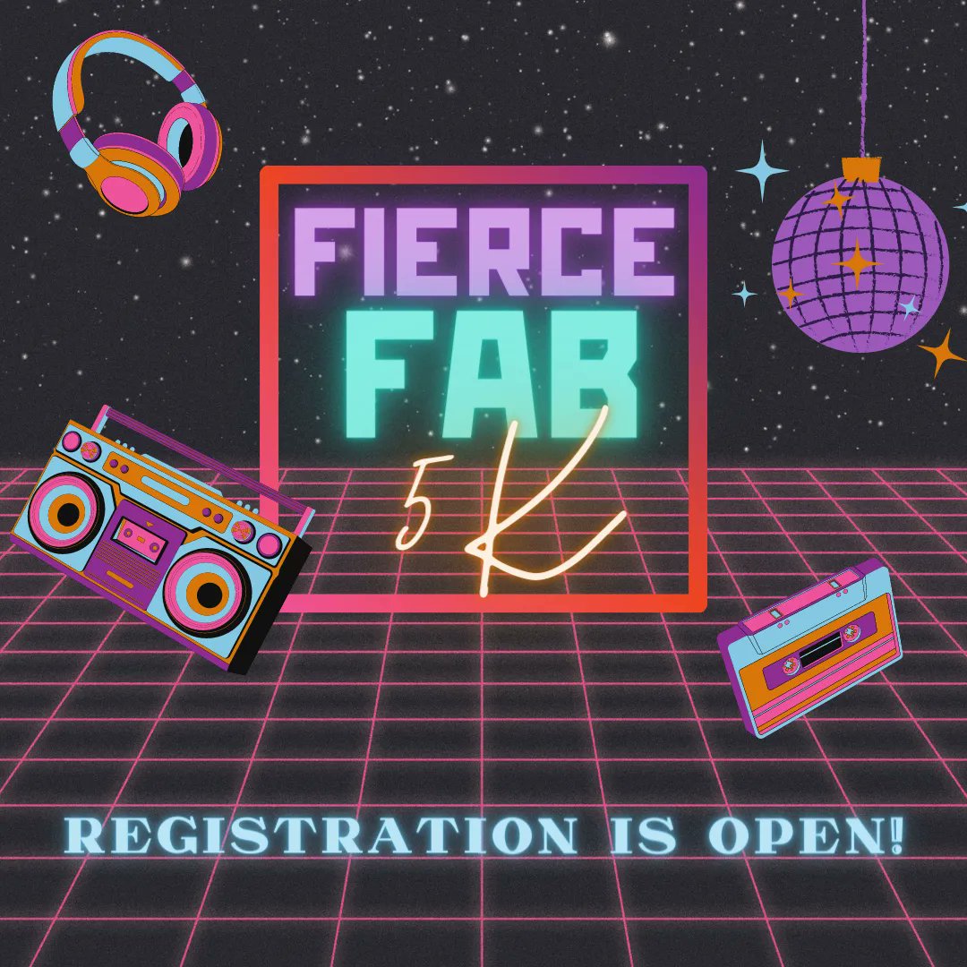 🪩 Registration is Open!🪩

Fierce Fab 5K registration now open! This event is to amplify fun and celebrate the love and camaraderie of coming together! Join us on September 24 at Community Medical Center to walk or run this 5K course. 

🪩To register: buff.ly/3yFnssP