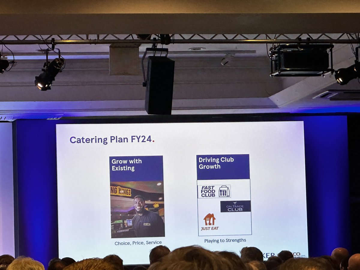 BW_PaulHill's tweet photo. Booker COO Jonny McQuarrie has given a business update, revealing a 50% sales uplift for its Grantham Premier concept store, brand refresh plans for Londis in-store and digital, as well as the success of two dark sites in Stoke and Exeter. #fwdlive https://t.co/YKh5u9gQfb