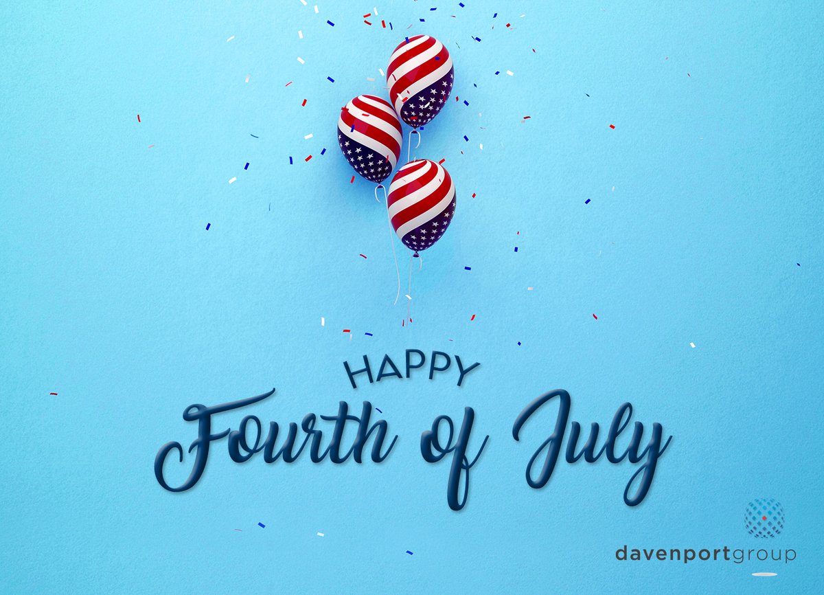 We want to wish our customers, partners, employees, and friends a very happy and safe Fourth of July!