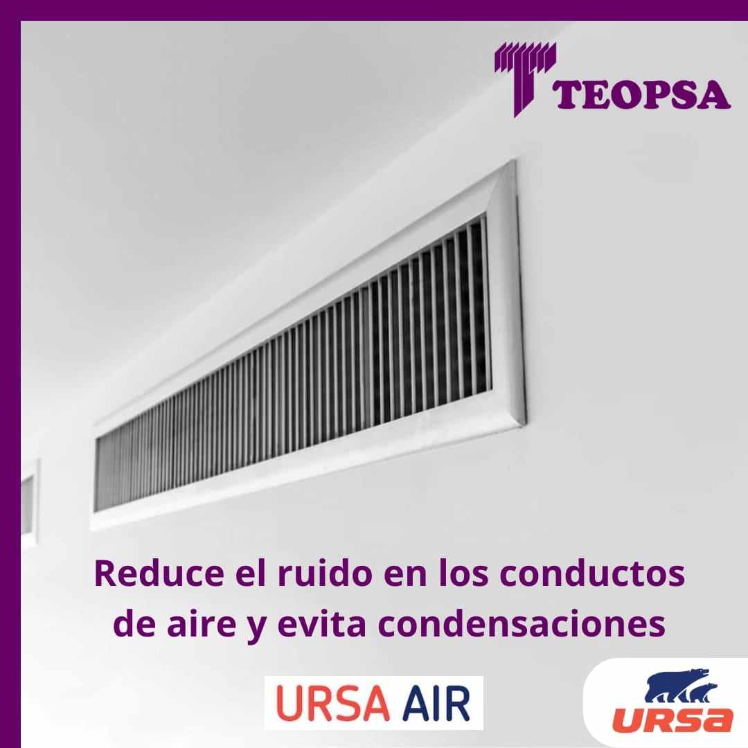 Quieres reducir el ruido, evitar condensaciones y evitar la pérdida de energía en los conductos de aire??
Ponte en contacto con nosotros, tenemos un equipo de técnicos especialistas que te recomendaran los productos <a href="/URSAiberica/">@URSAIberica</a>  que mejor vayan con tu instalación!!