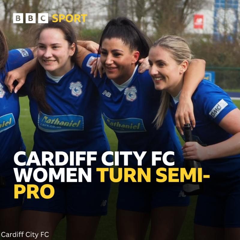 BBCSportWales's tweet photo. Cardiff City Women will become semi-professional ahead of the 2023/24 season.

Read more ⤵️

#BBCFootball