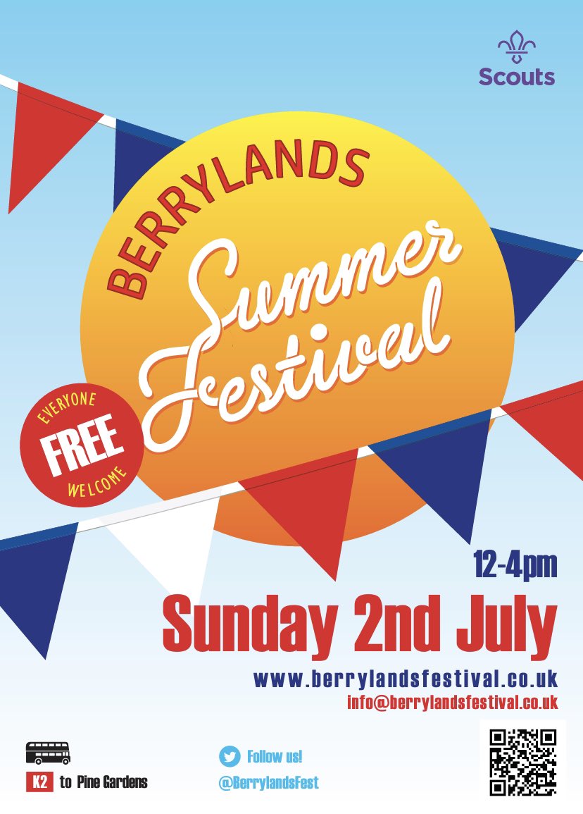 BerrylandsFest's tweet photo. A big thank you to our Gold Sponsor Greenfield Estate Agents who have funded vital infrastructure equipment that we can reuse for years to come. Their contribution is a massive boost to the event not only in 2023, but to its future sustainability. #Greenfield #Sponsor #Scouts https://t.co/1jWkZXPzhx