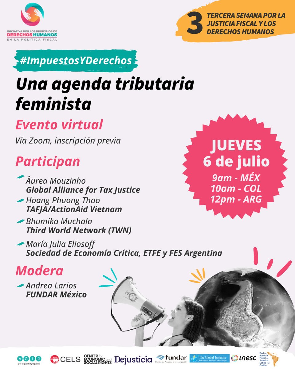 Iniciativa por los DD. HH. en la Política Fiscal tweet media