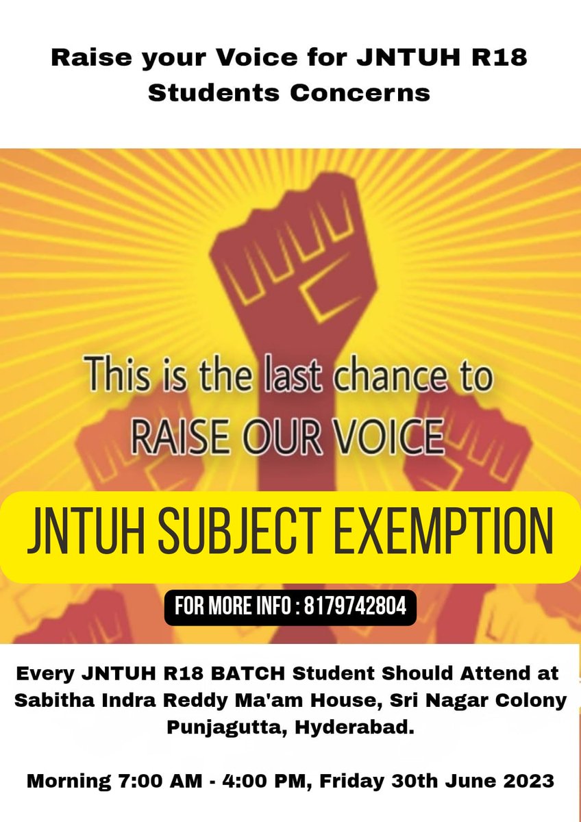 jntuh-updates-on-twitter-students-humble-request-to-all-please-do