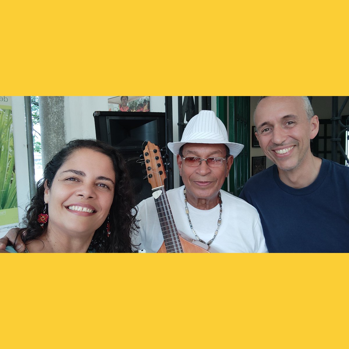 #HechoEnCasa
Recordando este encuentro con el maestro del bandolín oriental Juancito Silva.
Próximamente estaremos compartiendo una versión del joropo Carmen con música de este referente de nuestras músicas de tradición popular y letra de <a href="/fabiolajosevzla/">Fabiola José</a> 
instagram.com/p/CuE6H04O5vt/…