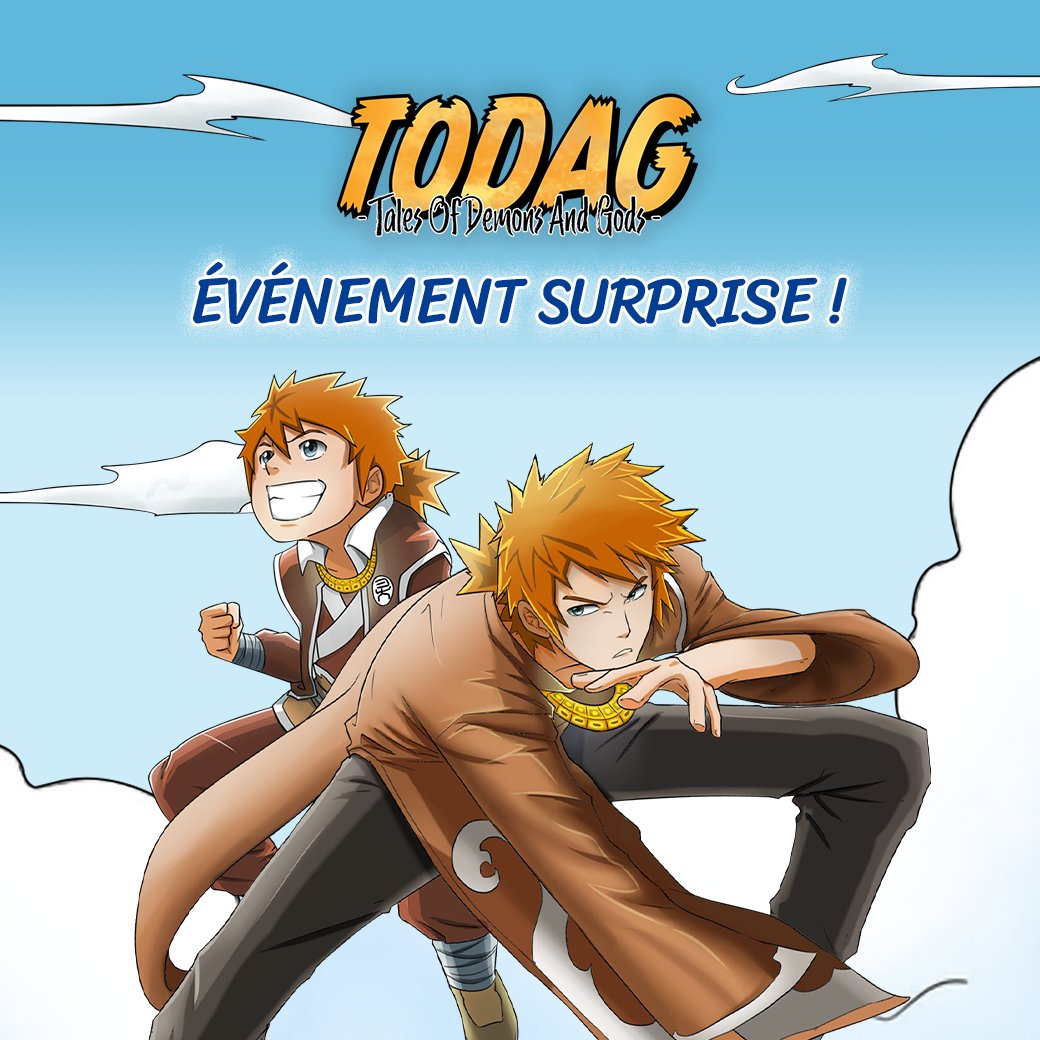 Lisez 10 épisodes ou plus de TODAG sur WEBTOON et tentez de gagner le tome 20 ! 10 gagnants seront tirés au sort.
Annonce des gagnants le 10 juillet !

#TalesOfDemonsAndGods #WEBTOON