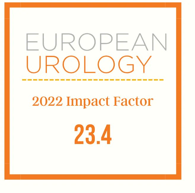 European Urology remains at the top of our field in Nephrology and Urology. With the new IF of 23.4, over 2 million website downloads, and 36.7k followers on Twitter we are constantly striving to be a cut above the rest! 

Thank you to our Authors, Reviewers, and Readership!