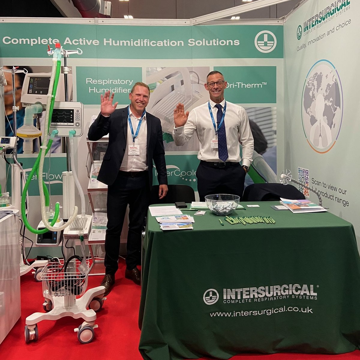 intersurgical's tweet image. Two fantastic UK #CriticalCare events have come to an end, #EBMEExpo and #SOA2023, thank you for having us! We hope to see you again soon at our next exhibition.
 
📲uk.intersurgical.com/events
📧info@intersurgical.co.uk

#Intersurgical #respiratorycare
