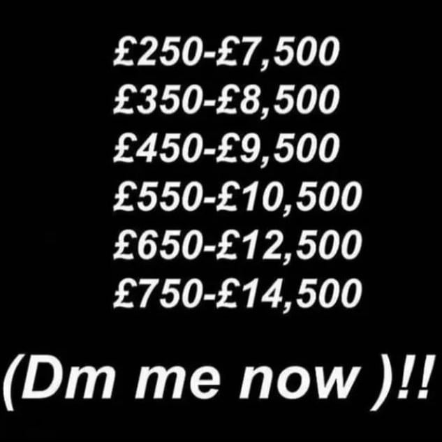 Dm now for more information on making money and get rid of that annoying bill