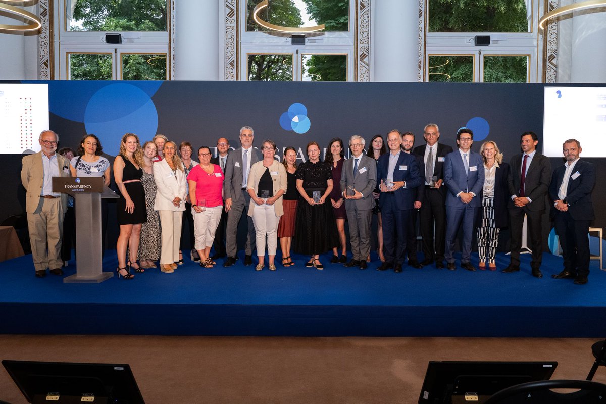 👏aux lauréats des #transparencyawards 2023 de <a href="/Labrador_France/">Labrador Transparency</a> (et <a href="/AFG_France/">AFG</a> @euronext_fr @F_2IC @IFA_asso @europlace <a href="/SFAF_asso/">SFAF - Société Française des Analystes Financiers</a> )
👉linkedin.com/feed/update/ur…