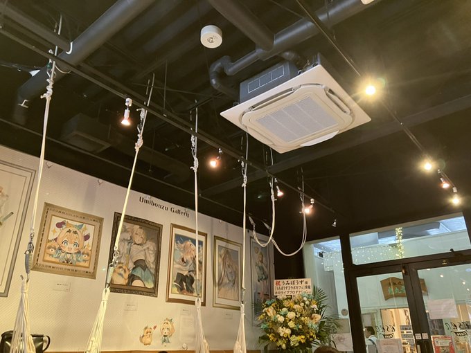うみぼうず先生のコラボカフェに行きました✌️最高空間!!!!