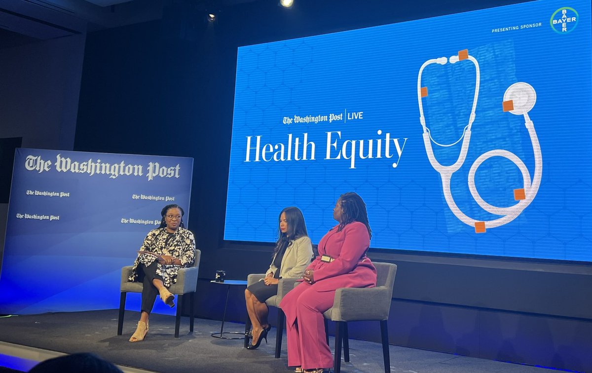 @kathymbaird @SecretaryLevine @HHS_ASH @PostLive @tlaveist @TulaneSPHTM @AbzLennox @Bayer4SelfCare @DrNat_LovesMoms @MSMEDU “There’s nothing innately within Black people that predispose them to poorer health. It’s racism experienced every day living on this earth overtime placing chronic stress that wears on your body and impacts health.” Kortney James (@KJames_PhD), @NationalCSP @UCLA @postlive