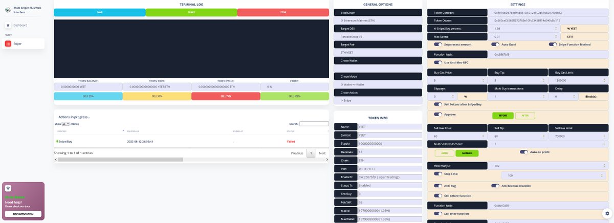 ScanCryptoScam's tweet photo. ⛔️ MULTISNIPER PLUS V4 ⛔️
LAUNCH DATE 10 JULY
Check the full info and new promos on the group
https://t.co/E3YnKs3SCw @PancakeSwap @Uniswap @BNBCHAIN @EthereumChainNF @arbitrum @0xPolygon #Sniper #ethBribe #modifiedGeth #Promotion #Share https://t.co/EafnmYMLGF