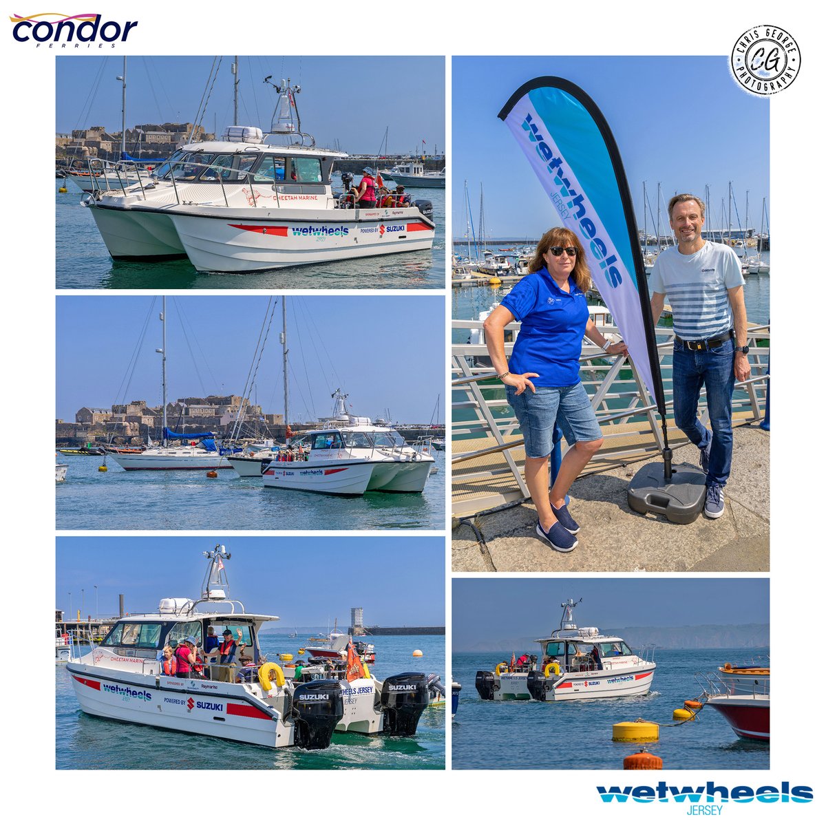 Through our Community Fund, we have funded a number of boat trips recently from Guernsey on a disabled-friendly boat run by the Jersey charity, WetWheels. #community #charity