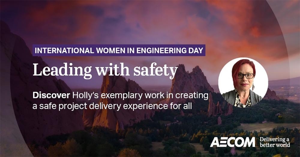 Celebrating #INWED23 last week @AECOM shared how its #women #MakeSafetySeen by demonstrating strong safety principles through their #engineering expertise. Hear about Senior #Geologist Holly Brown who focuses on #soil & #water remediation 👉🏽 bit.ly/443SAAK @INWED1919