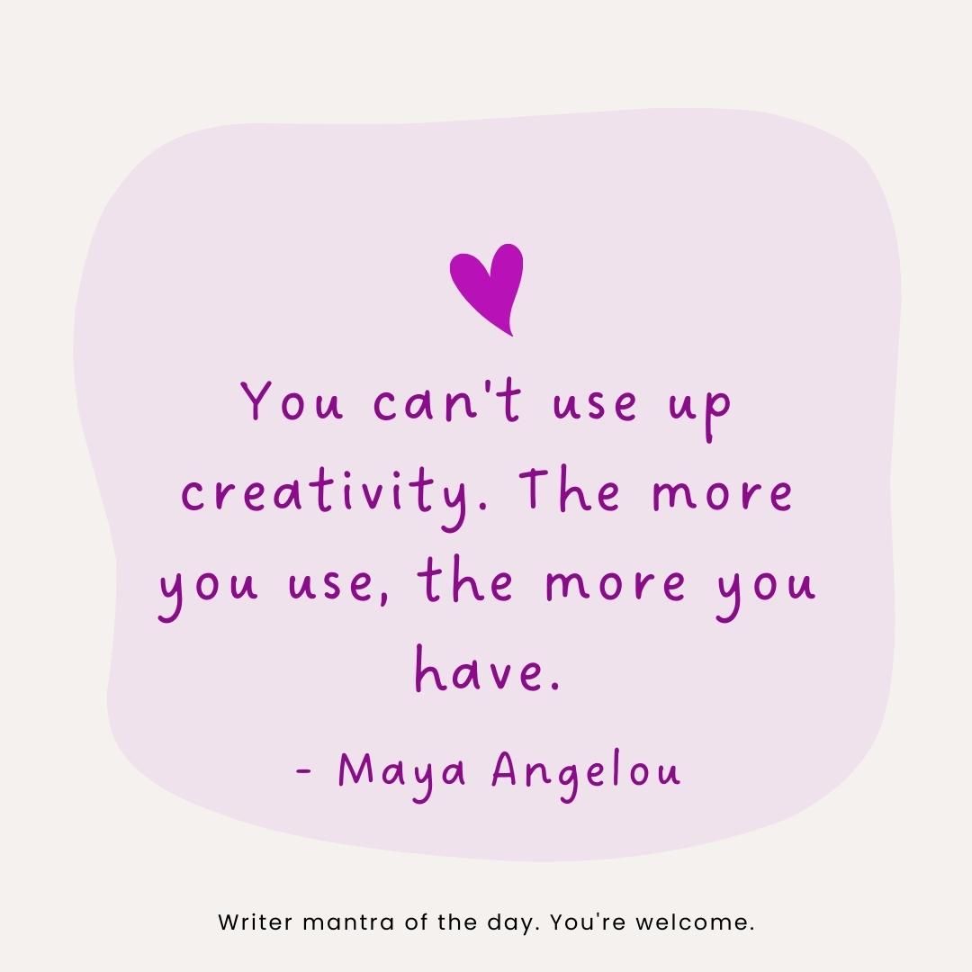Do you ever feel like hoarding your ideas? I need to stop doing that. Give everything to the project. Leave it all out on the field. I'll have good ideas again, right? #amwriting #authorlife