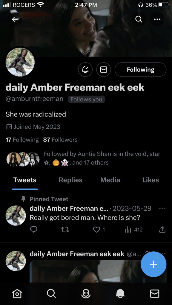 Abbas_BadeStan's tweet photo. The Daily Amber Freeman eek eek yall
#eekeek https://t.co/zzcpNIPDE2