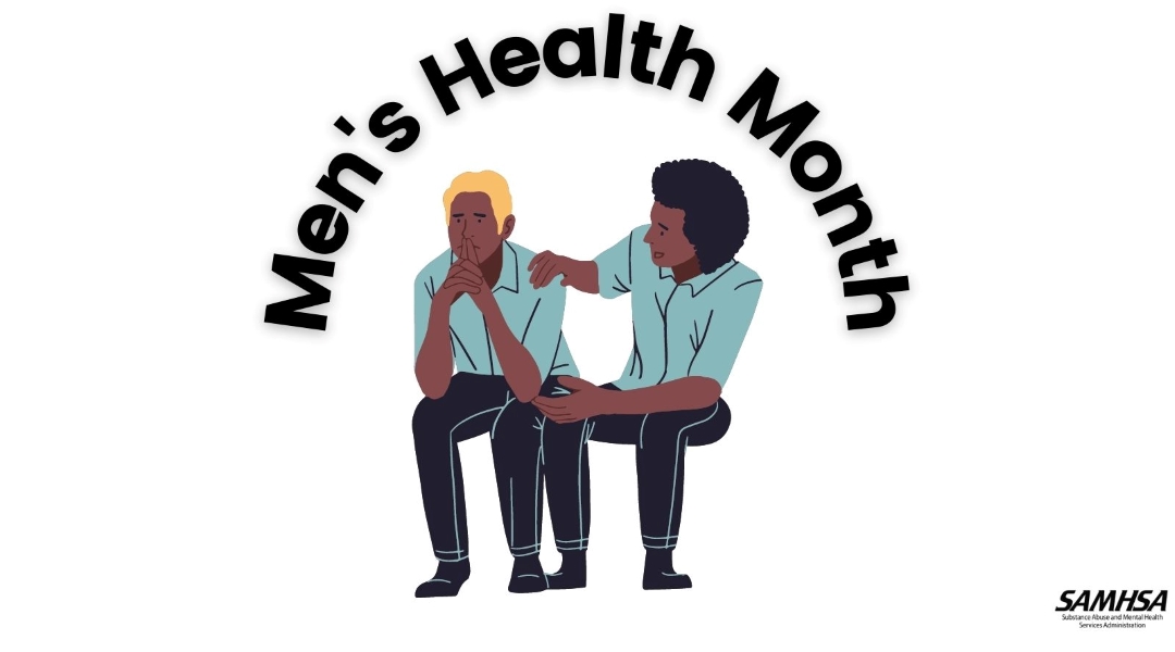 samhsagov's tweet photo. Year-round, let's shine a light on substance use treatment and support. Together we can break the stigma, promote recovery, and empower men to live their best, heathiest lives. https://t.co/I0BHlra2B8  #MensHealth #MensHealthMonth https://t.co/XahgFUORVe