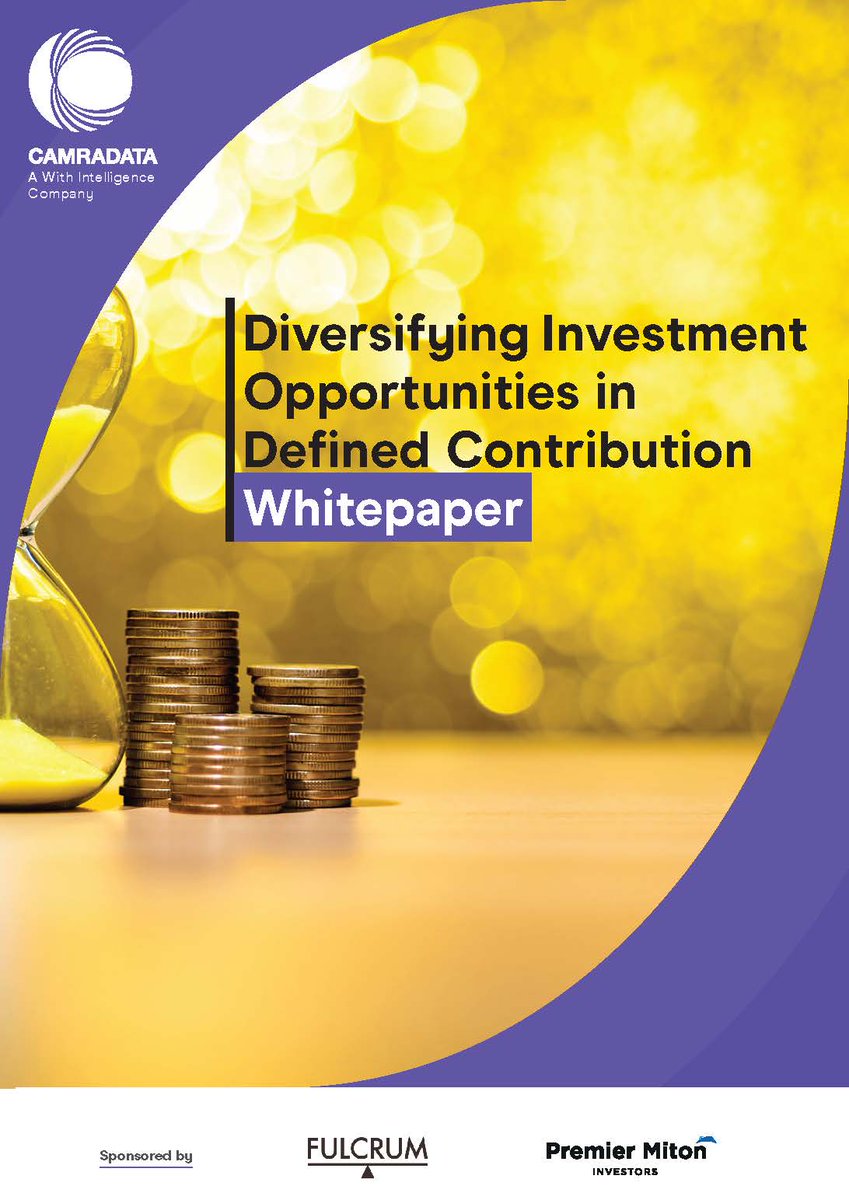 @CAMRADATAs latest #whitepaper  released: s42854.pcdn.co/wp-content/upl… Diversifying Investment Opportunities in Defined Contribution #whitepaper .Thanks to sponsors @FulcrumAsset  and <a href="/Premier_Miton/">Premier Miton Investors</a>  
#roundtable #diversifyinginvestment #dc #definedcontribution