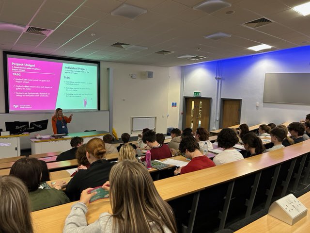Yr12 visited <a href="/AberUni/">Aberystwyth University</a> as part of their Welsh Bacc course. Pupils also got the opportunity to visit the campus and get a sample of Uni life!
