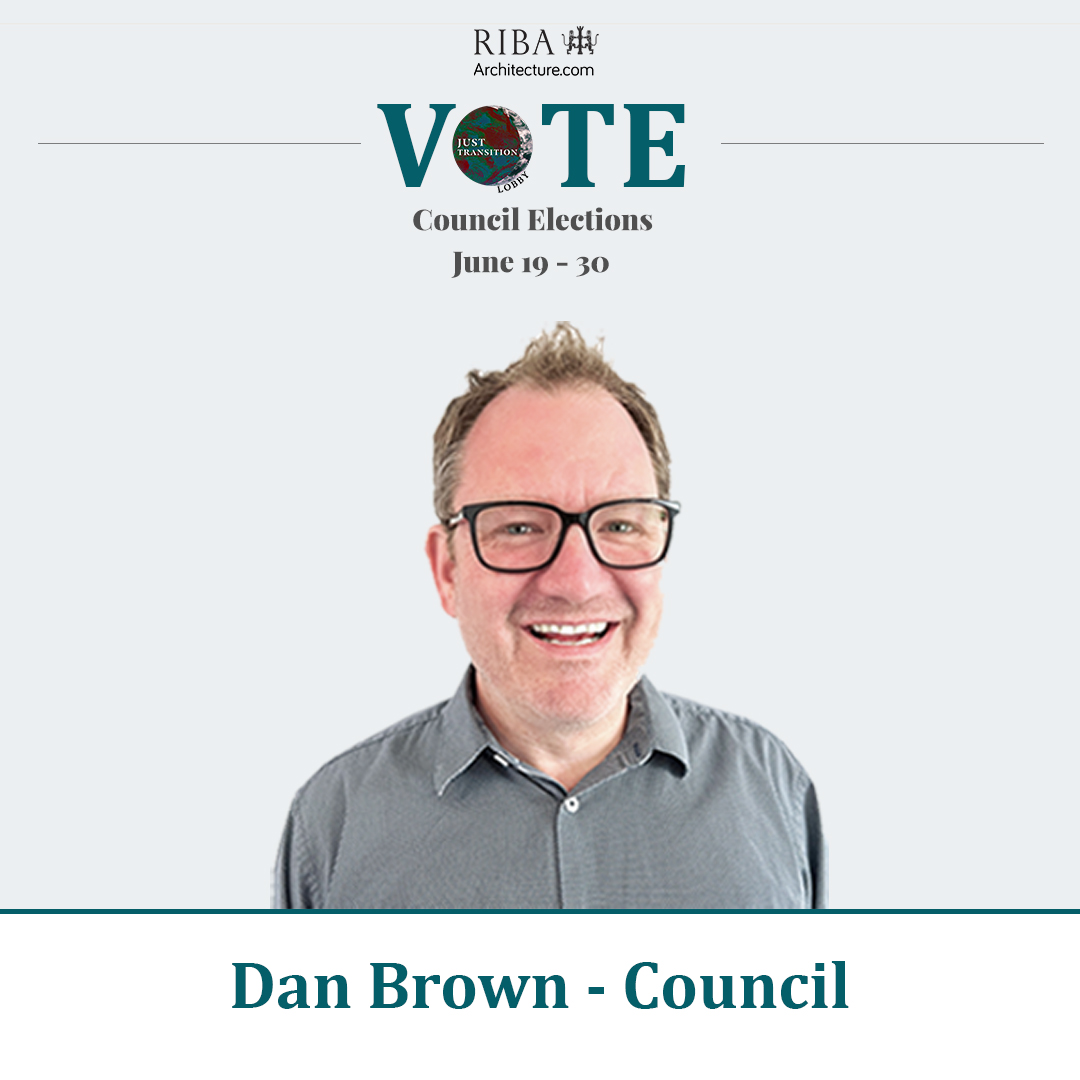I'm standing for election to a Worldwide RIBA Council Seat to represent Members across the globe &amp; help address: the Climate Emergency &amp; Biodiversity Challenge; Education, Registration &amp; Regulation of Architects; Equality, Diversity &amp; Inclusion; &amp; the changing context of practice
