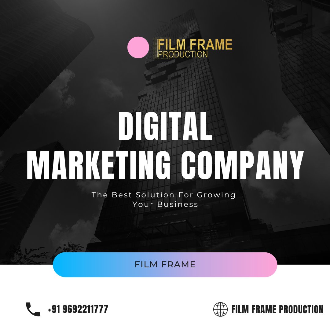 FilmFrame's tweet photo. No matter the size of your business, #DigitalMarketingCompany is here to provide the tools and expertise to help you reach new heights in achieving your dreams. Our services offer the perfect balance of innovation and results-driven strategies to help you succeed. #BusinessDreams https://t.co/NSltZYbCSs