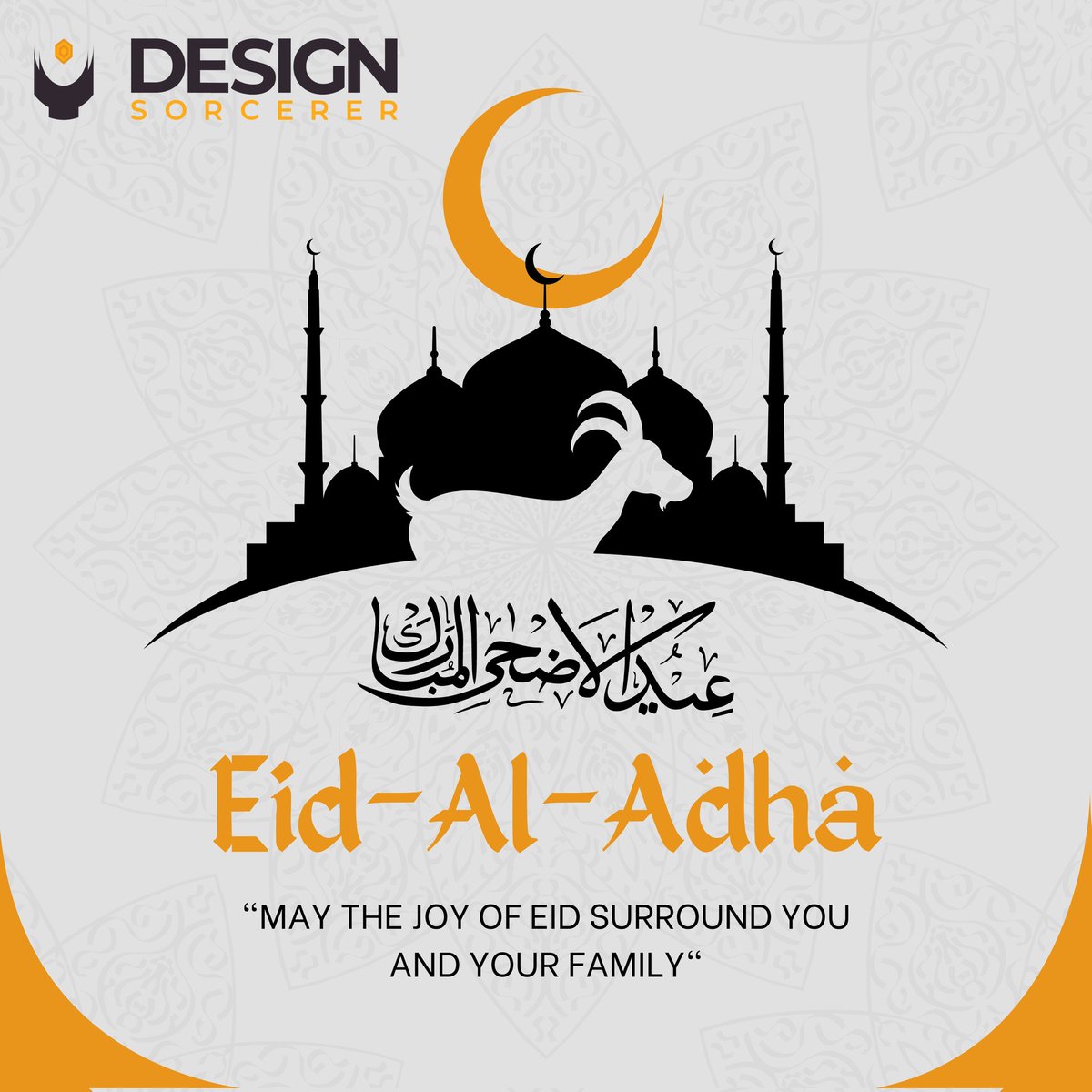 design_sorcerer's tweet photo. "May the divine blessings of Eid Al-Adha bring happiness, prosperity, and harmony to your life. Eid Mubarak to you and your loved ones!❣️"

 #Eid #EidulAzha #EidAlAdha #eid #Mubarak #mubarak #EidAlAdha2023 #views #viewsfordays #view #Likesback #likes #likesforlike #Likesreturned https://t.co/4oHUVPqJ3W