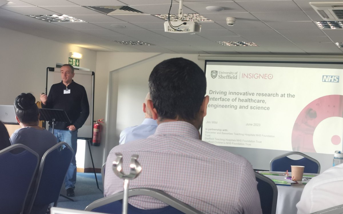 Insigneo Institute (@insigneo) on Twitter photo Prof Jim Wild @ShefUni_IICD @sheffunimdh gives an overview of the Insigneo Institute at the <a href="/DBH_NHSFT/">Doncaster and Bassetlaw Teaching Hospitals</a> Research and Innovation Strategy Launch Prof Jim Wild @ShefUni_IICD @sheffunimdh gives an overview of the Insigneo Institute at the <a href="/DBH_NHSFT/">Doncaster and Bassetlaw Teaching Hospitals</a> Research and Innovation Strategy Launch