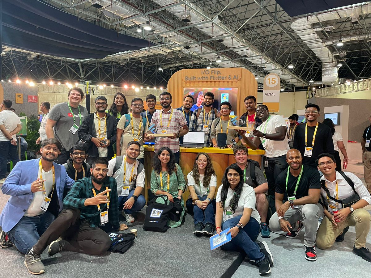 ianiketchavan's tweet image. Google IO Connect at Bangalore! 💙🔥
It was a great event, Met Flutter India Community Organizers, GDEs, & Flutter Team!
#GoogleIOConnect #Bangalore #GoogleDevs #GDGIndia #Flutter #FlutterIndia #FlutterMumbai
@GoogleDevsIN @GDGIndia @MumbaiFlutter @IndiaFlutter @k8lovett