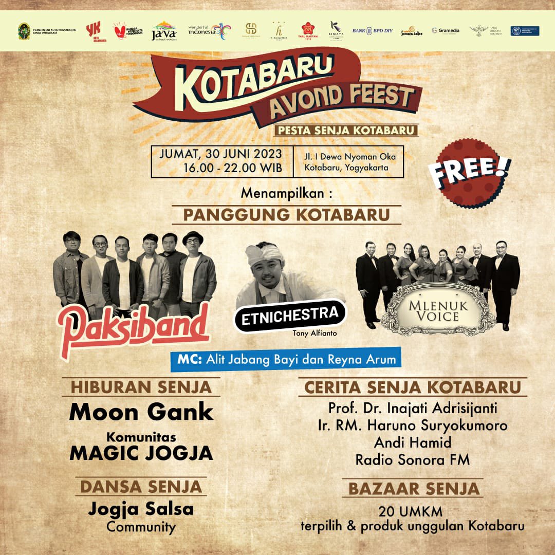 Besok malam…panggung ada di sekitar warung mbak Yuni