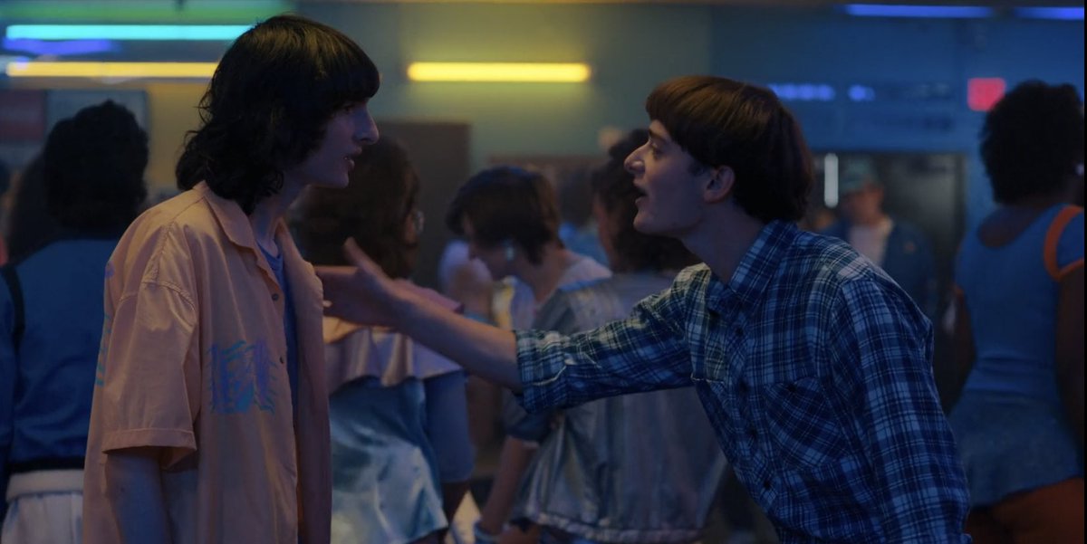 bylerthinkers's tweet photo. happy pride month to byler. 🏳️‍🌈 see you soon stranger things 5. ❤️ https://t.co/28NobM2jHy