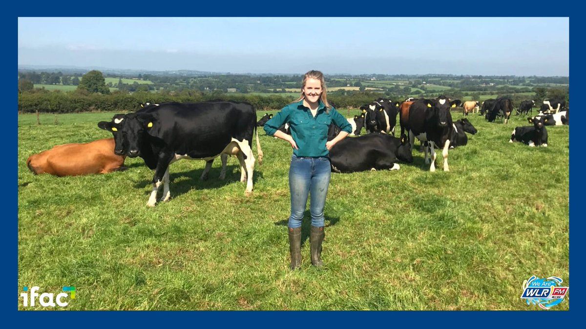 wlrfm's tweet image. 🌾 Today on #MyFarmingWeek we meet award winning dairy farmer Maighréad Barron. 🐄 She chats about growing up on a farm and studying Ag Science at UCD. 🌱Listen in from 11:30am and learn more here ↪ wlrfm.com/features/my-fa…