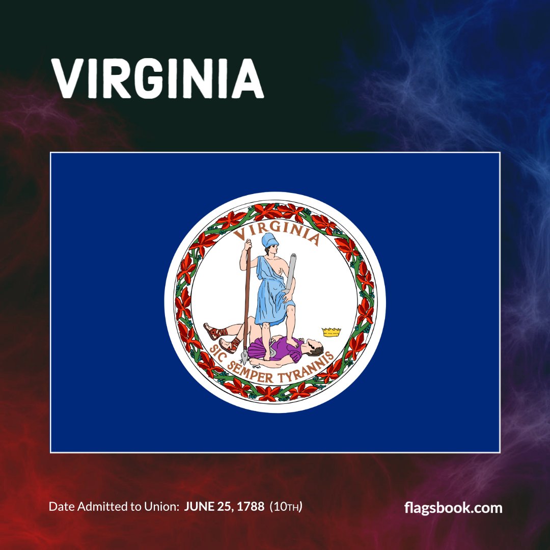 flags_book's tweet photo. State flag of Virginia
The Old Dominion
#Virginia #usflags #fiftystates #fiftystatesflags #50states #flagsbook #flagoftheday #dailyflag #todaysflag #flag #flags #learnflags #10thstate #Richmond #va #richmondva #virginiabeach #theolddominion #loveva #vabeach #Chesapeake #rva https://t.co/D0YROKodTb