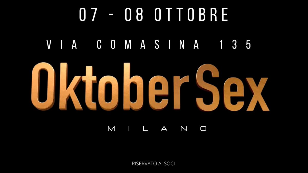 saunamilano's tweet photo. #previw del #party del mese di #ottobre alla @saunamilano 
Via Comasina 135 
🔞🔝🔥 🌶️😜 https://t.co/2qbXerseGv