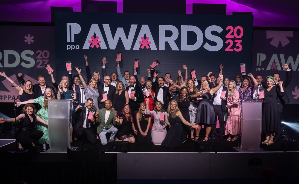 PPA_Live's tweet photo. The PPA Awards 2023 were a joyful celebration of our wonderful industry. Huge congratulations to all the winners and everyone shortlisted!
Round up of the winners, in case you missed it: https://t.co/XN05y75wT7
#PPAAwards https://t.co/F5VJCvUANM