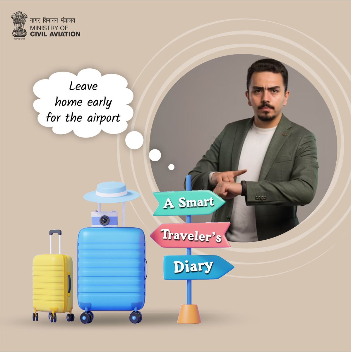 MoCA_GoI's tweet photo. #SmartPackSmartTravel

Give yourself ample time to navigate traffic, security, and unexpected surprises. Embrace the excitement of exploring new horizons without the worry of missing your flight.

#TravelersGuide #airtravel #travel #EfficientExploring https://t.co/8OYqUAYUHN