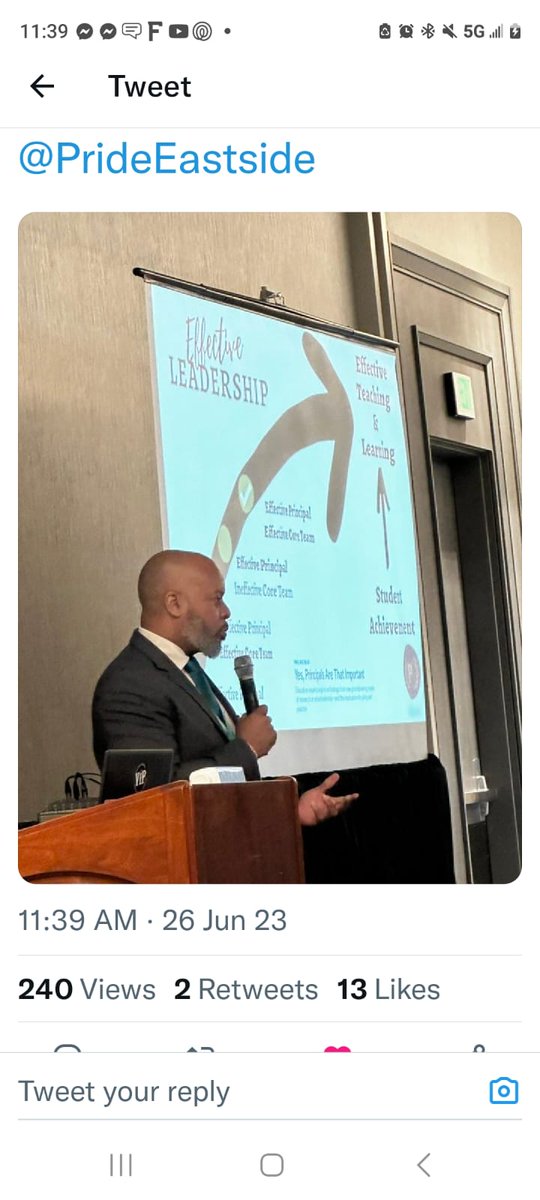 PrideEastside's tweet photo. #MSC2023! Thanks for the opportunity to inspire and share a glimpse of our story. I also learned from so many other presenters. We met so many great educators over the last few days, and I added them to my professional learning community. Stay tuned! #B4B #D2D #ZoneStrong #PUSH https://t.co/GjxhVe6NlL