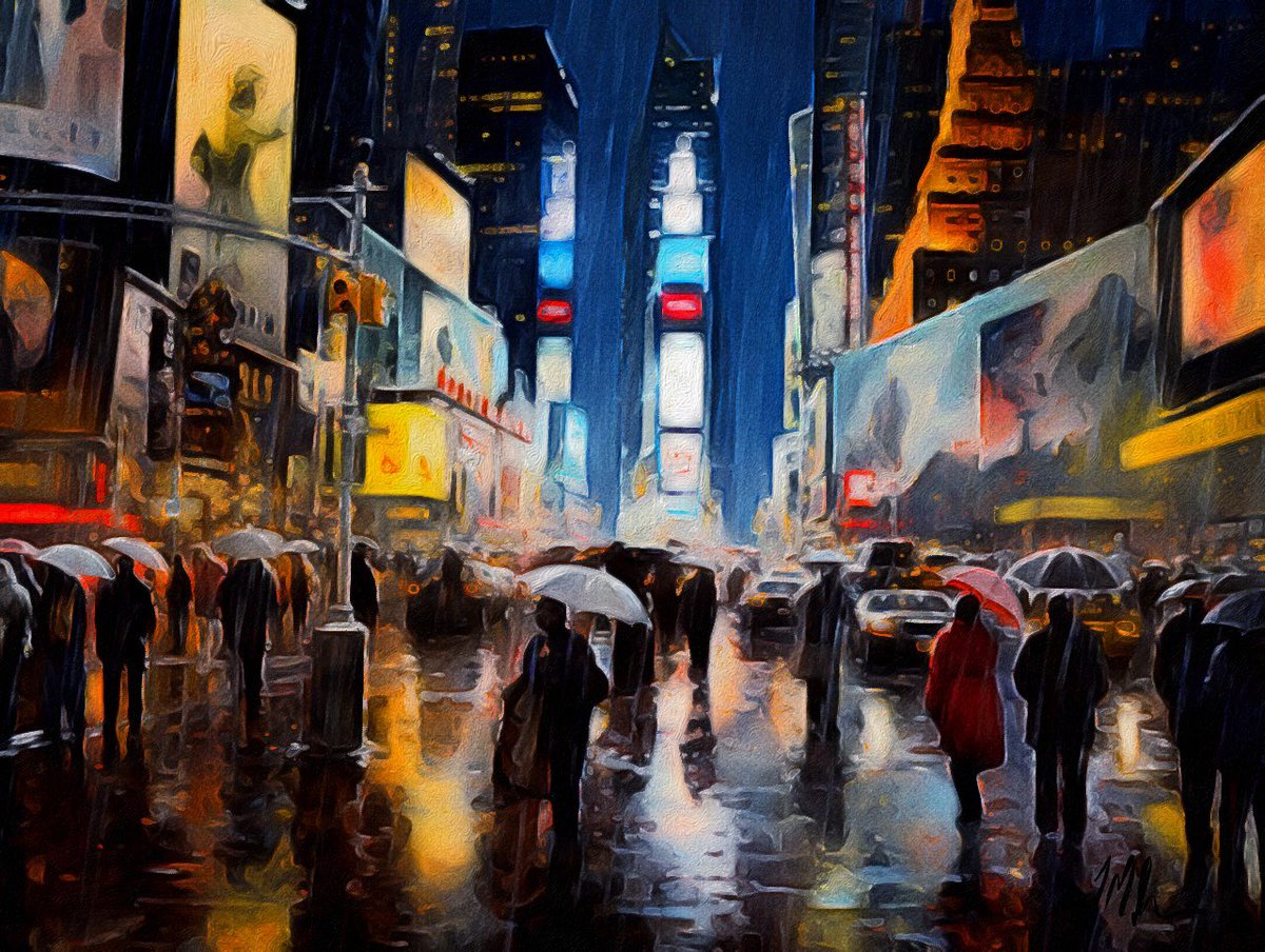 ShutterJournal's tweet image. Memories of the Rain in New York City #NewYorkCity