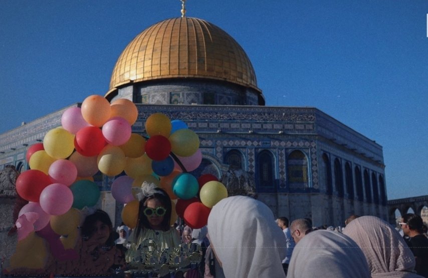 Eid al-Adha celebrations in #Jerusalem.
#EidAlAdhaMubarak