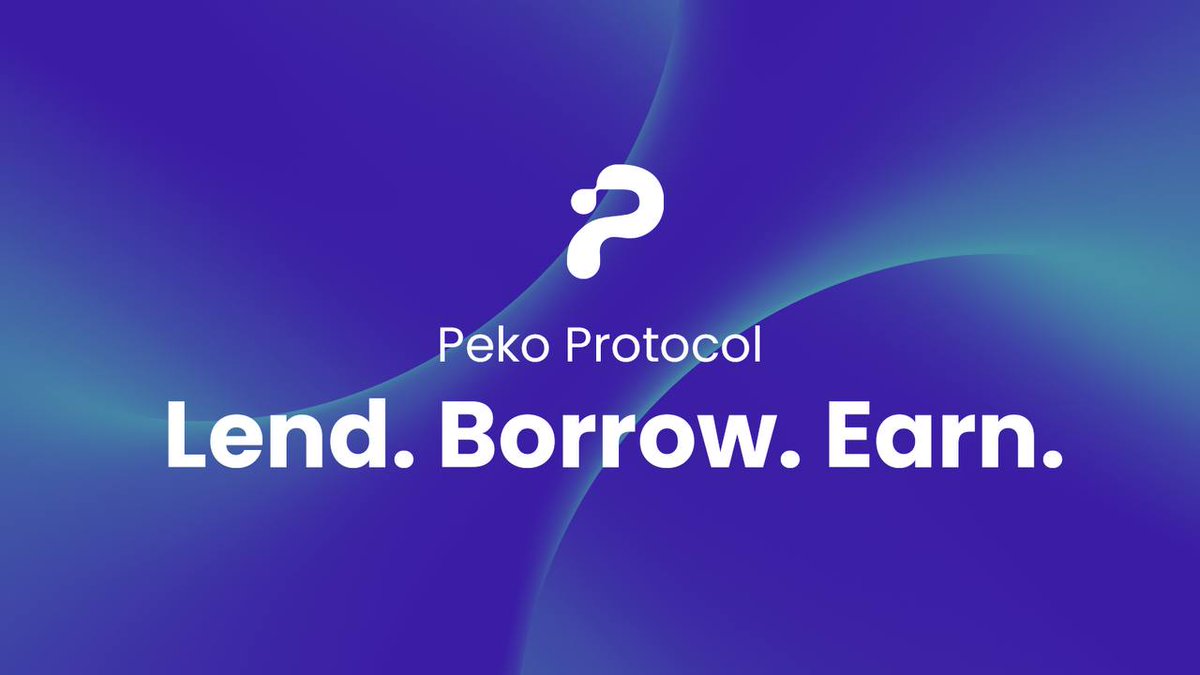 💡A deep insight and complete overview of @pekoprotocol

Peko Protocol is the first crypto money market built on @LineaBuild and it has successfully raised 500K in the seed round fundraising event🔥

Big potential #Airdrop.   

A thread 🧵, Rt for others

#Linea #linea_eth