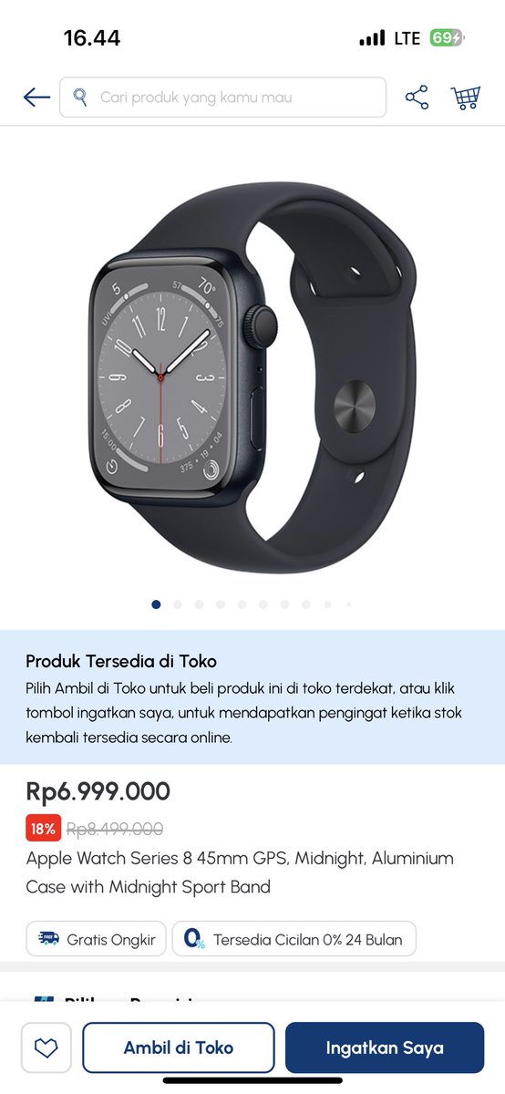 adm_sparta's tweet photo. Godaan 🫠🫠🫠 Apple watch gen 8 seharga gen 7 https://t.co/vitYvgVp7u