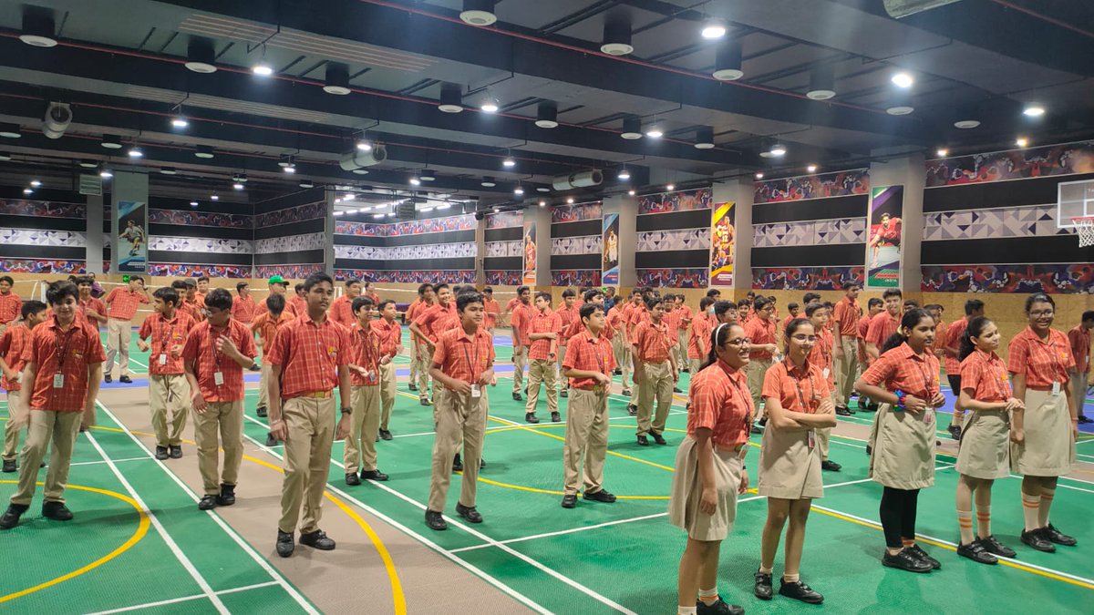 SAI_Edu_In's tweet photo. Snippets of SAIoneers engaged in Roadies Club at the state-of-the-art sporting stadium at SAI International School, Bijoy Indoor Stadium.
#WeeklyClubClasses
#RoadiesClub https://t.co/1itoTHMTxQ