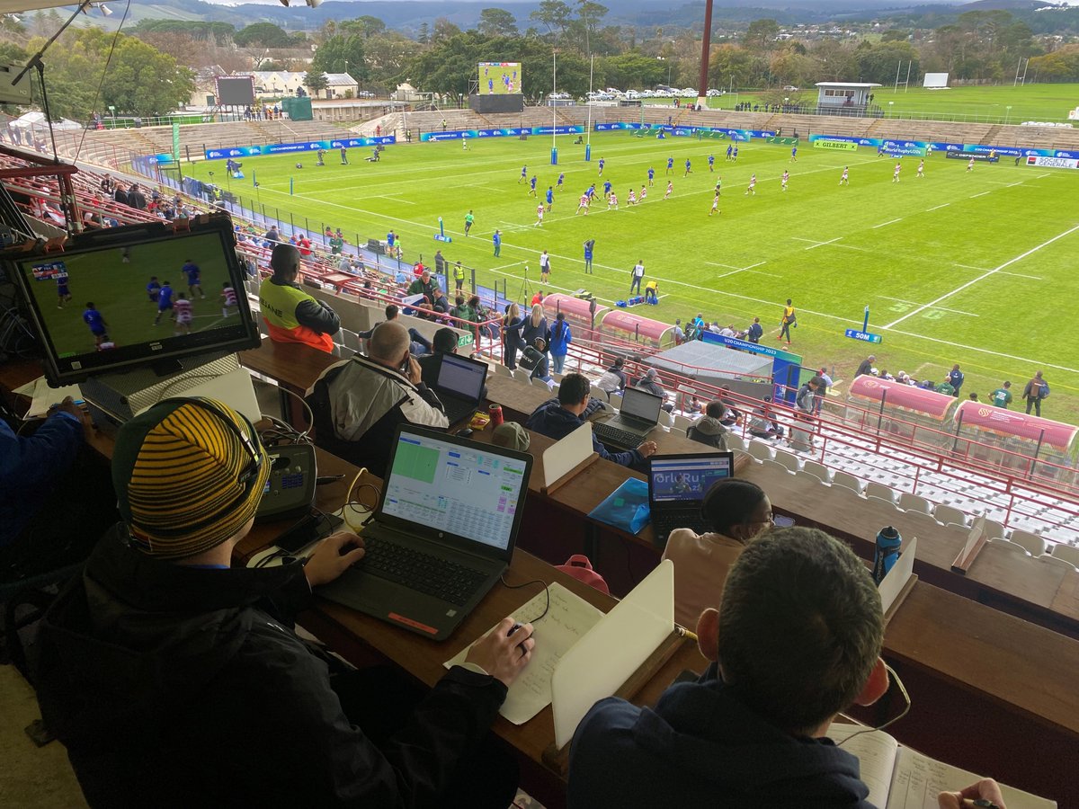 aelive_'s tweet photo. The @WorldRugby U20 Championship in South Africa is in full swing. We're on-site delivering match graphics and big screen content for all 30 matches across 3 venues 🏉

#AELive https://t.co/aB4wZP3o0y