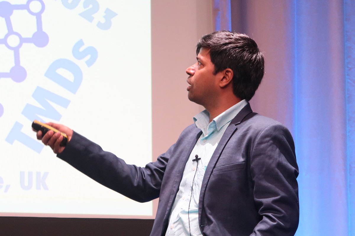 Professor Prasana Kumar Sahoo from <a href="/IITKgp/">IIT Kharagpur🇮🇳</a> is giving a talk on Exotic 2D Lateral Heterostructures and Optoelectronic Devices