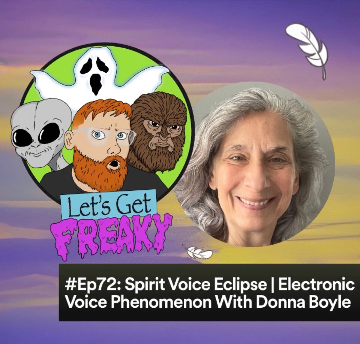 tcletsgetfreaky's tweet photo. NEW EPISODE! #Ep72 Spirit Voice Eclipse | Electronic Voice Phenomenon With @DBoyle_Medium - available now wherever you get your podcasts!
https://t.co/IPWpkfXS84
https://t.co/9Z4yCJR2cv
https://t.co/S2NGJwdZjl
#paranormal #paranormalpodcast
#letsgetfreakypodcast #podcast https://t.co/jWsto77d6M