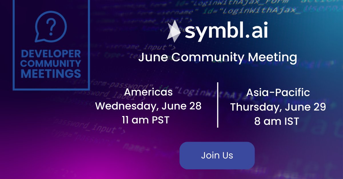 ๐ SymblDev ๐ (@symbldev) on Twitter photo Join us today for <a href="/SymblDev/">๐ SymblDev ๐</a>'s Community Meeting on LLaMA and Generative AI. Learn more and see demos on:
๐ค Differences between Generative AI and Task-Driven AI Agents.
๐ค Intro to BabyAGI and AutoGPT and how they differ from each other.
ow.ly/nbsA50OUX9W Join us today for <a href="/SymblDev/">๐ SymblDev ๐</a>'s Community Meeting on LLaMA and Generative AI. Learn more and see demos on:
๐ค Differences between Generative AI and Task-Driven AI Agents.
๐ค Intro to BabyAGI and AutoGPT and how they differ from each other.
ow.ly/nbsA50OUX9W
